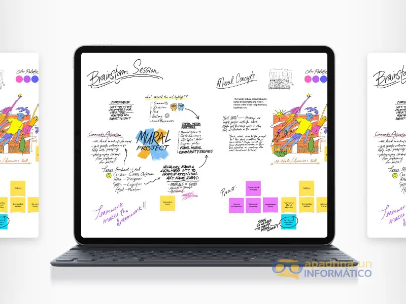 Freeform en un iPad Pro