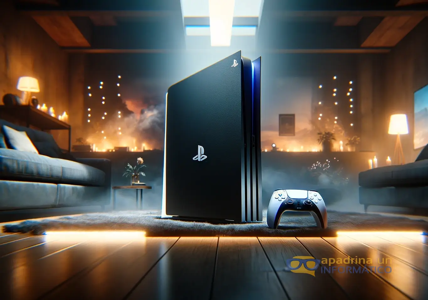 Concepto de Play Station 5 Pro